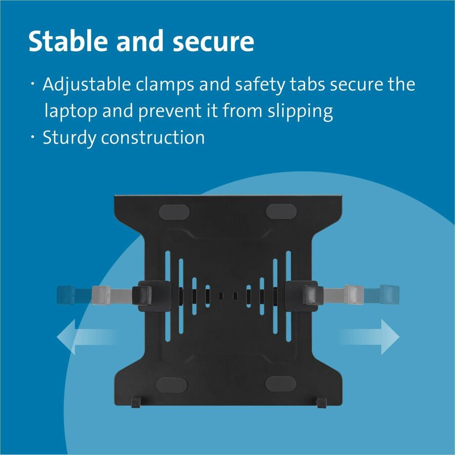 Image of Kensington® Laptop Holder,Universal,f/Laptops up to 15.6',BK