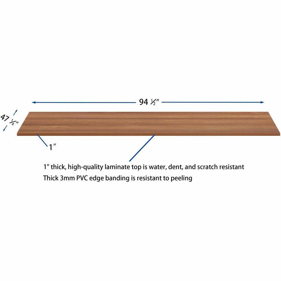 Image of Lorell Top,Modular,f/Conf Table,94"x47"x1",Walnut