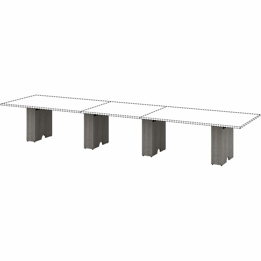 Image of Lorell Base,Modular,f/Conf Table,23.6"x7.87"x28.5",Weathered CCCL