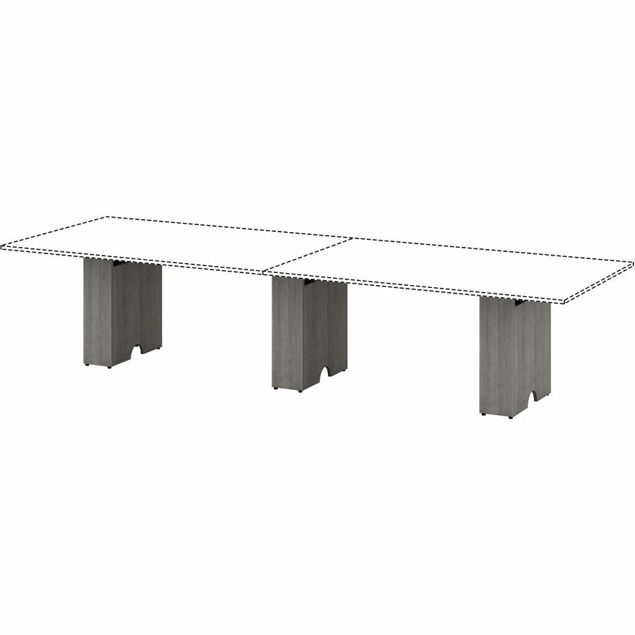 Image of Lorell Base,Modular,f/Conf Table,23.6"x7.87"x28.5",Weathered CCCL