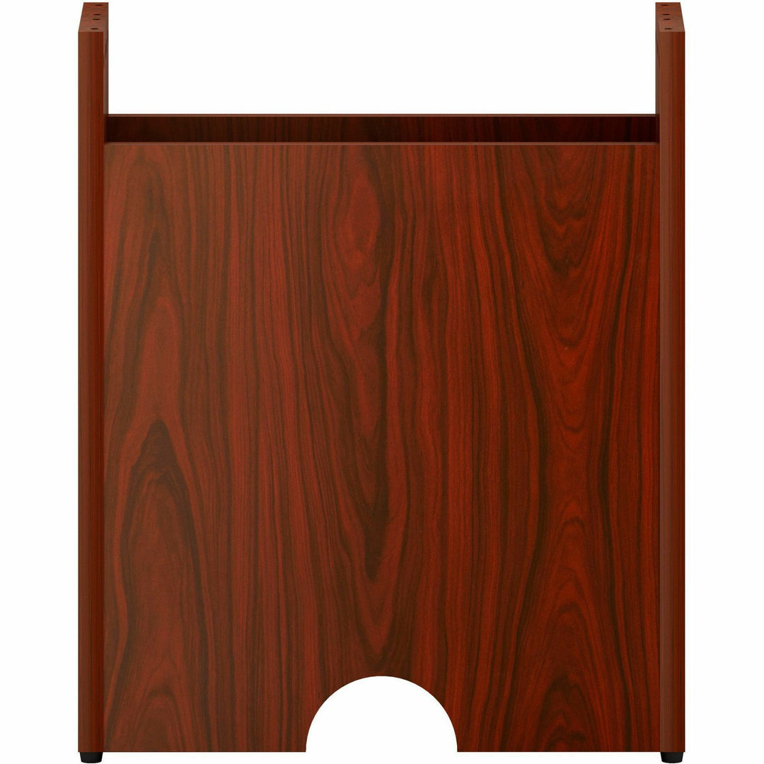Image of Lorell Base,Modular,f/Conference Table,23.6"x7.87"x28.5",Mahogany