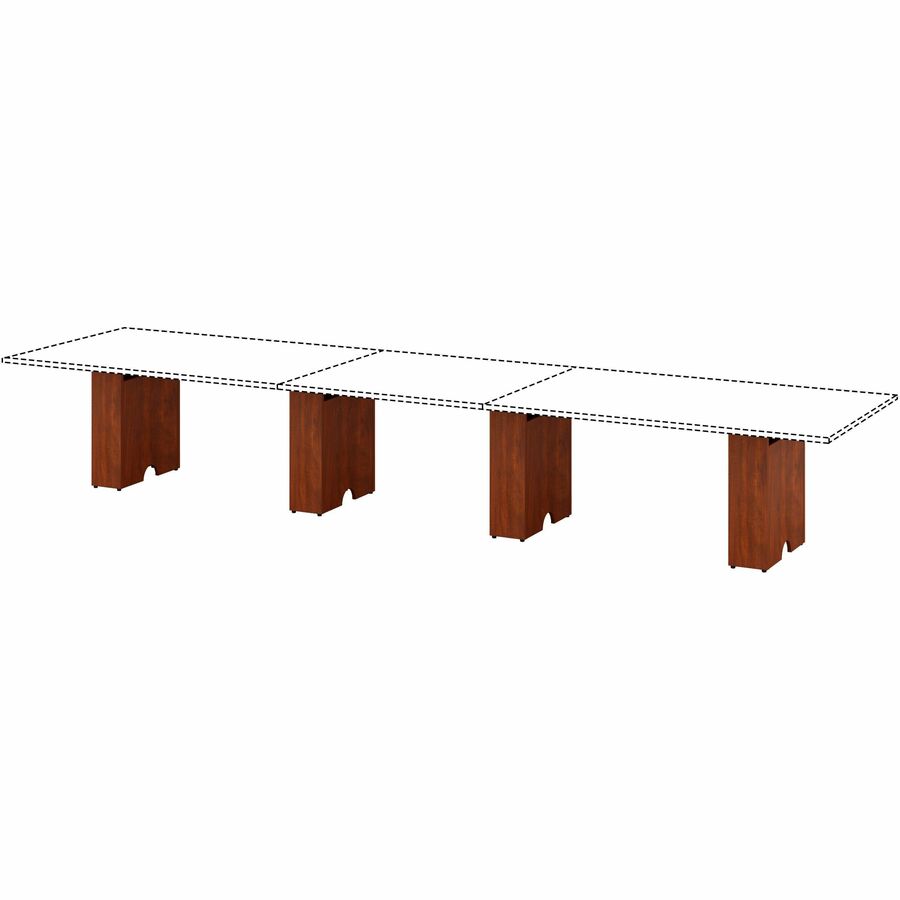 Image of Lorell Base,Modular,f/Conference Table,23.6"x7.87"x28.5",Cherry