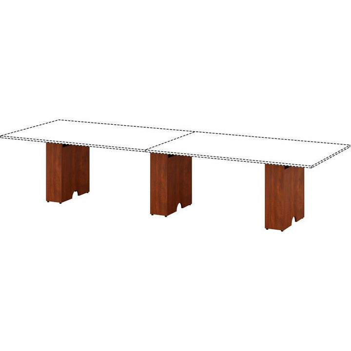Image of Lorell Base,Modular,f/Conference Table,23.6"x7.87"x28.5",Cherry