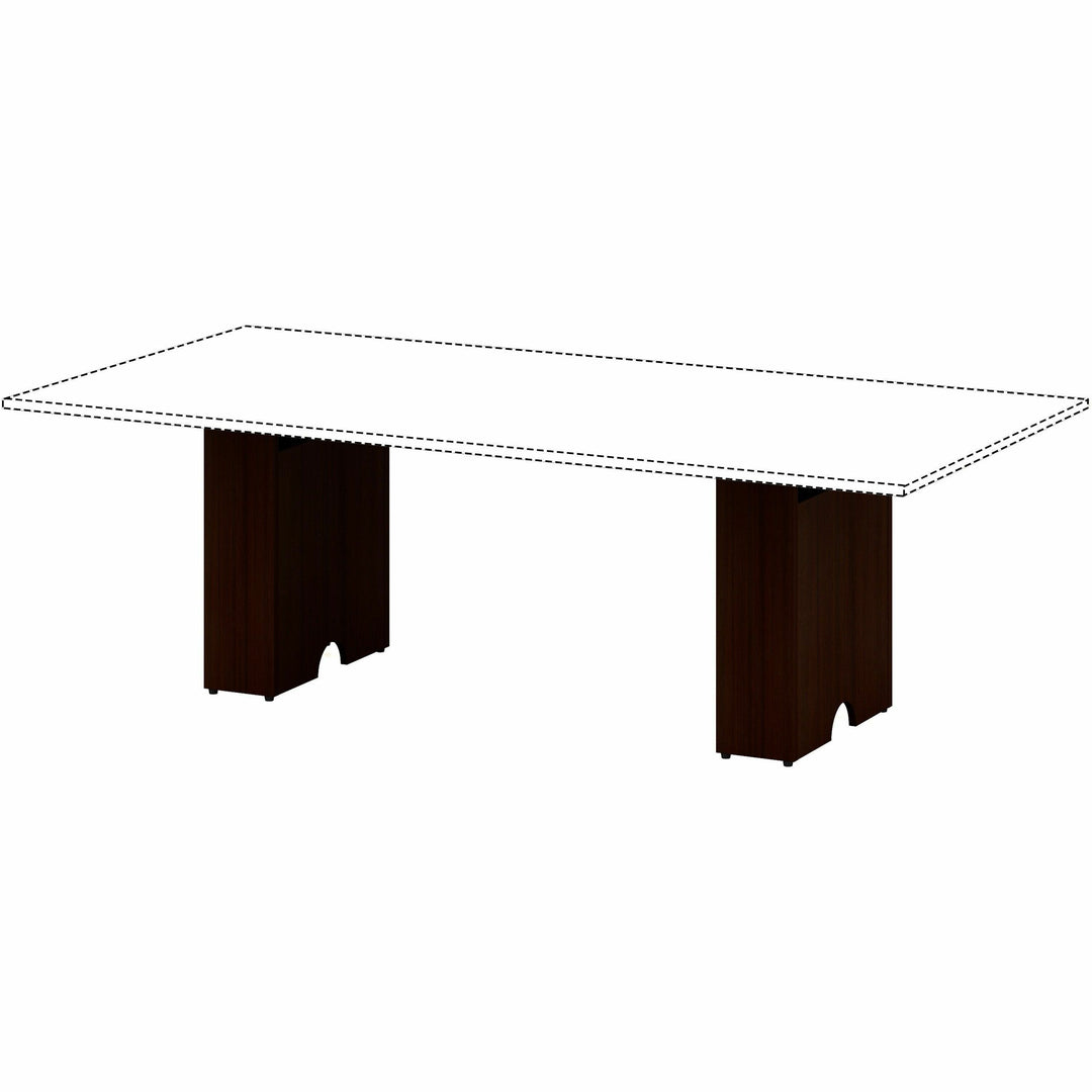 Image of Lorell Base,Modular,f/Conference Table,23.6"x7.87"x28.5",Espresso