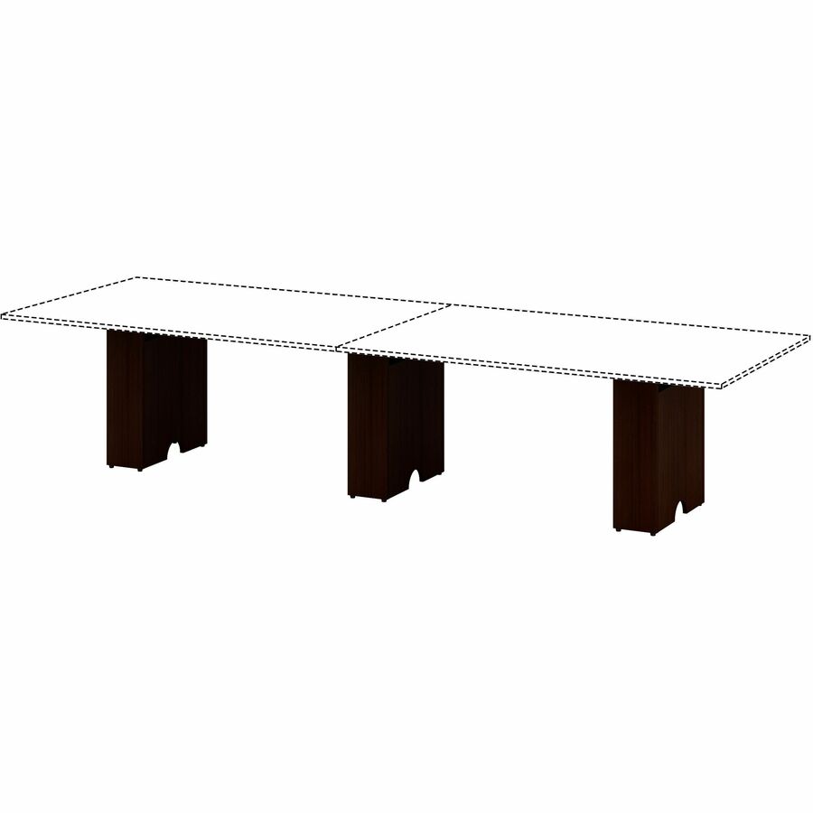 Image of Lorell Base,Modular,f/Conference Table,23.6"x7.87"x28.5",Espresso