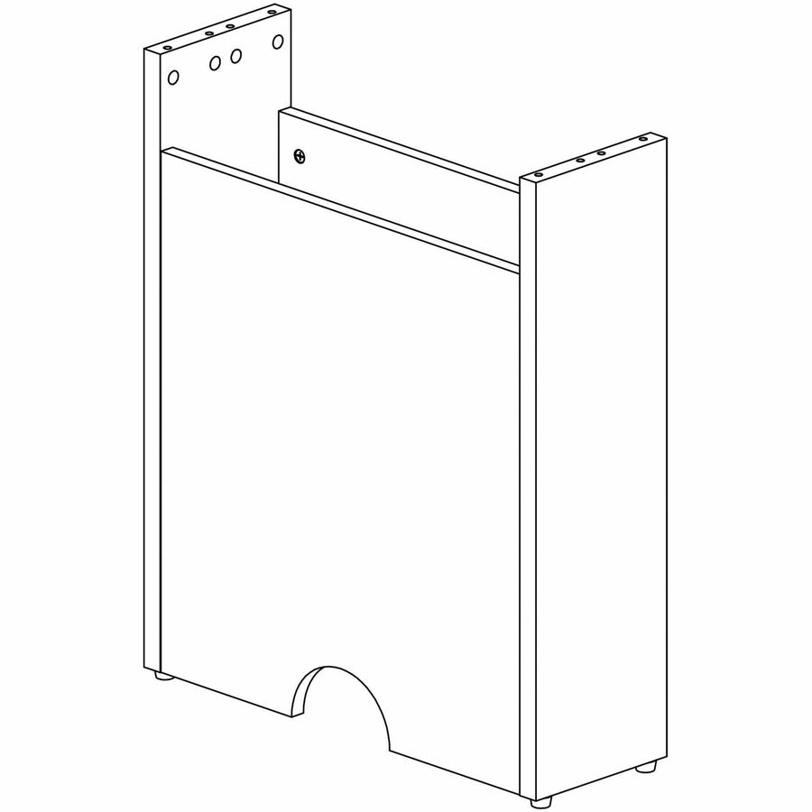 Image of Lorell Base,Modular,f/Conference Table,23.6"x7.87"x28.5",Espresso