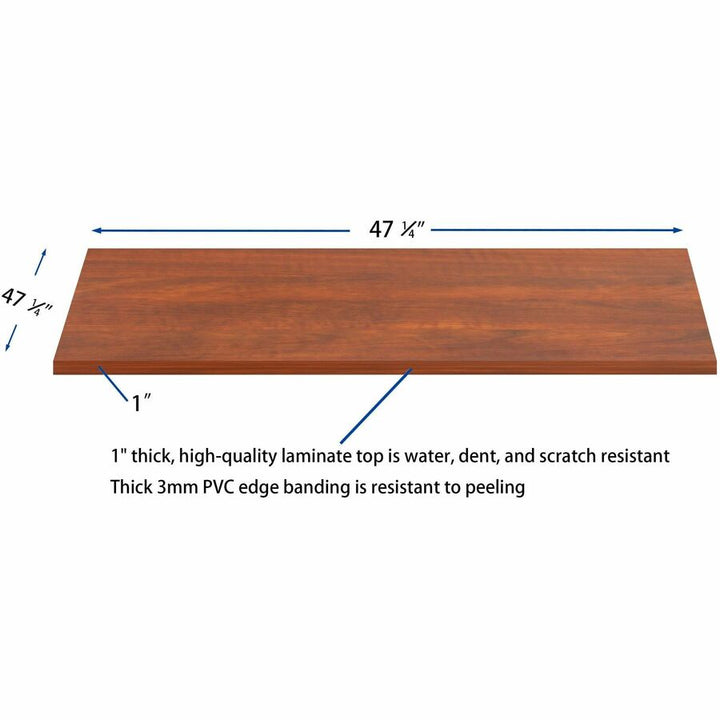 Image of Lorell Adder Top,Modular,f/Conf Table,47"x47"x1",Cherry