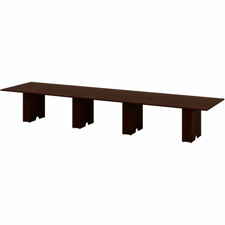 Image of Lorell Adder Top,Modular,f/Conf Table,47"x47"x1",Espresso