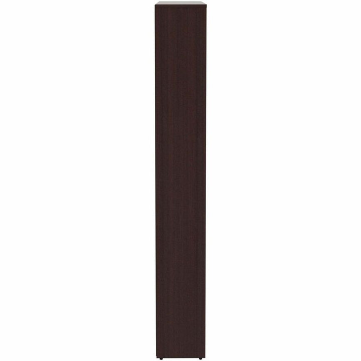 Image of Lorell Bookcase, 6-Shelf, 5 Adj Shelves, 36"x12"x84", Espresso