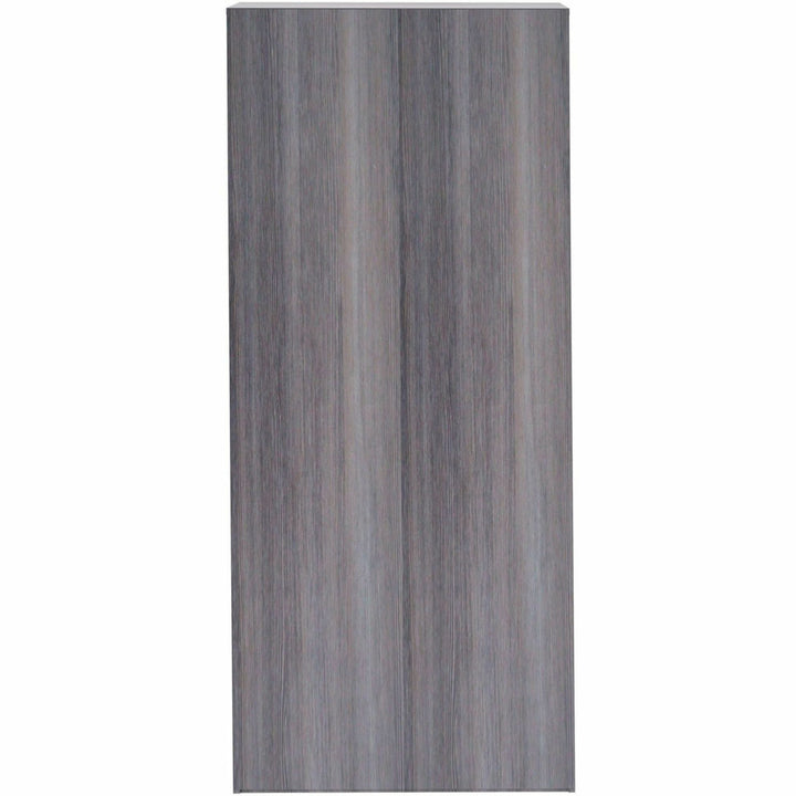 Image of Lorell Bookcase,6-Shelf,5 Adj Shelves,36"x12"x84",Weather Charcoal