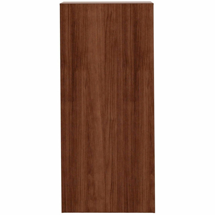 Image of Lorell Bookcase, 6-Shelf, 5 Adj Shelves, 36"x12"x84", Walnut