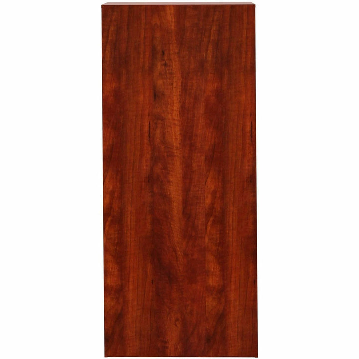 Image of Lorell Bookcase, 6-Shelf, 5 Adj Shelves, 36"x12"x84", Cherry