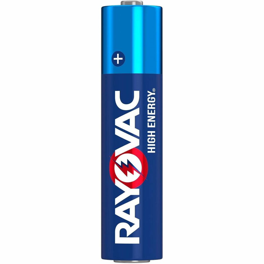Image of Rayovac® Batteries,AAA,Alkaline,High Energy,12/PK,Blue