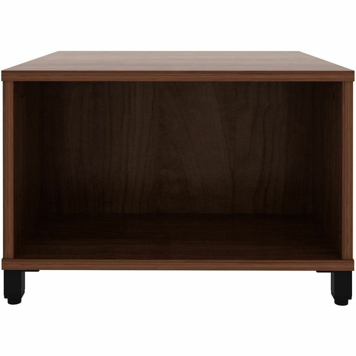 Image of Lorell Table,w/Storage,Modular,24"x24"x15.75"-20",Walnut
