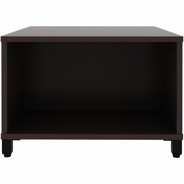 Image of Lorell Table,w/Storage,Modular,24"x24"x15.75"-20",Espresso