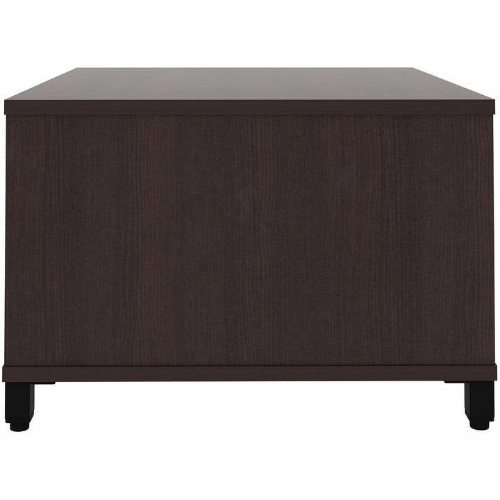 Image of Lorell Table,w/Storage,Modular,24"x24"x15.75"-20",Espresso