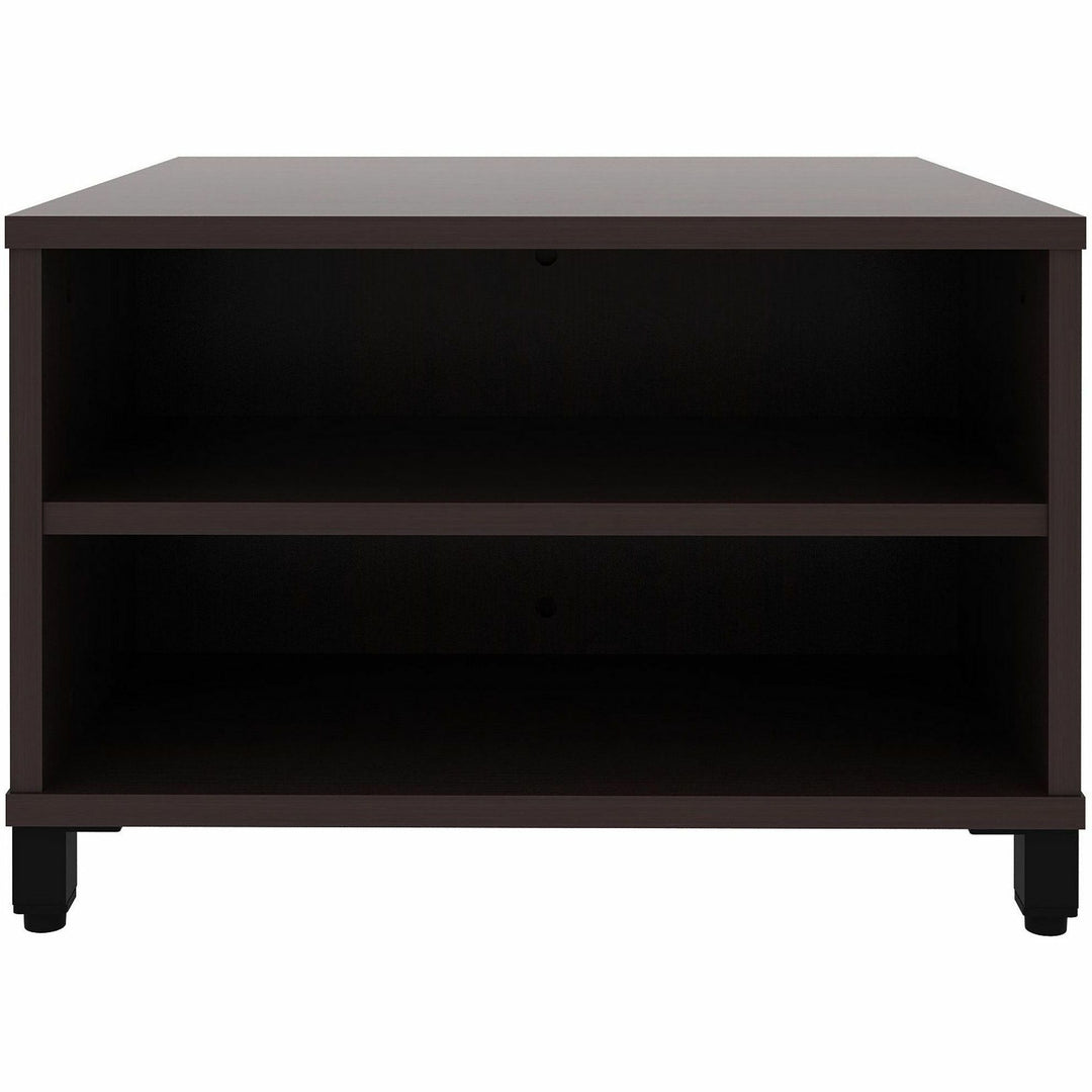Image of Lorell Table,w/Storage,Modular,24"x24"x15.75"-20",Espresso