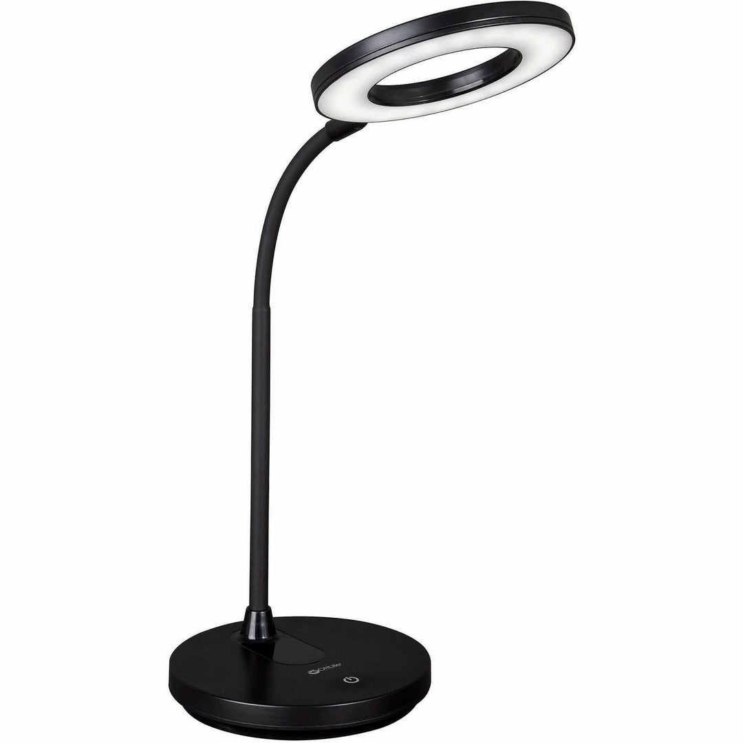 Image of OttLite Wellness CS309G5W Vibe Rechargeable LED Ring Desk Lamp
