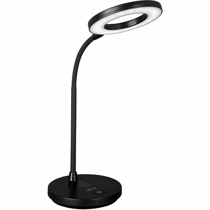 Image of OttLite Wellness CS309G5W Vibe Rechargeable LED Ring Desk Lamp
