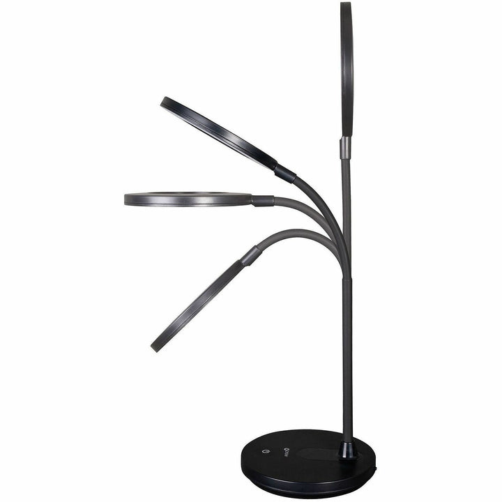 Image of OttLite Wellness CS309G5W Vibe Rechargeable LED Ring Desk Lamp