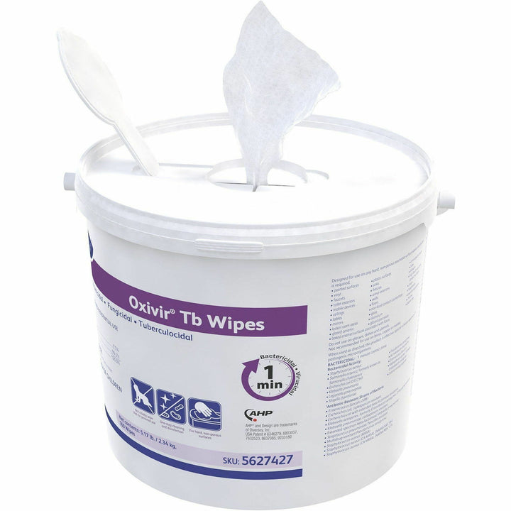 Image of Diversey 5627427 Care Oxivir Tb Disinfectant Cleaner Wipes