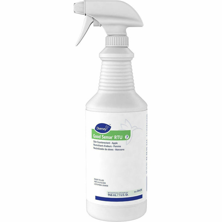 Image of Diversey 04439 Good Sense Odor Counteractant, Spray, 32 fl oz (1 quart), Apple, Odor Neutralizer, 1 Each