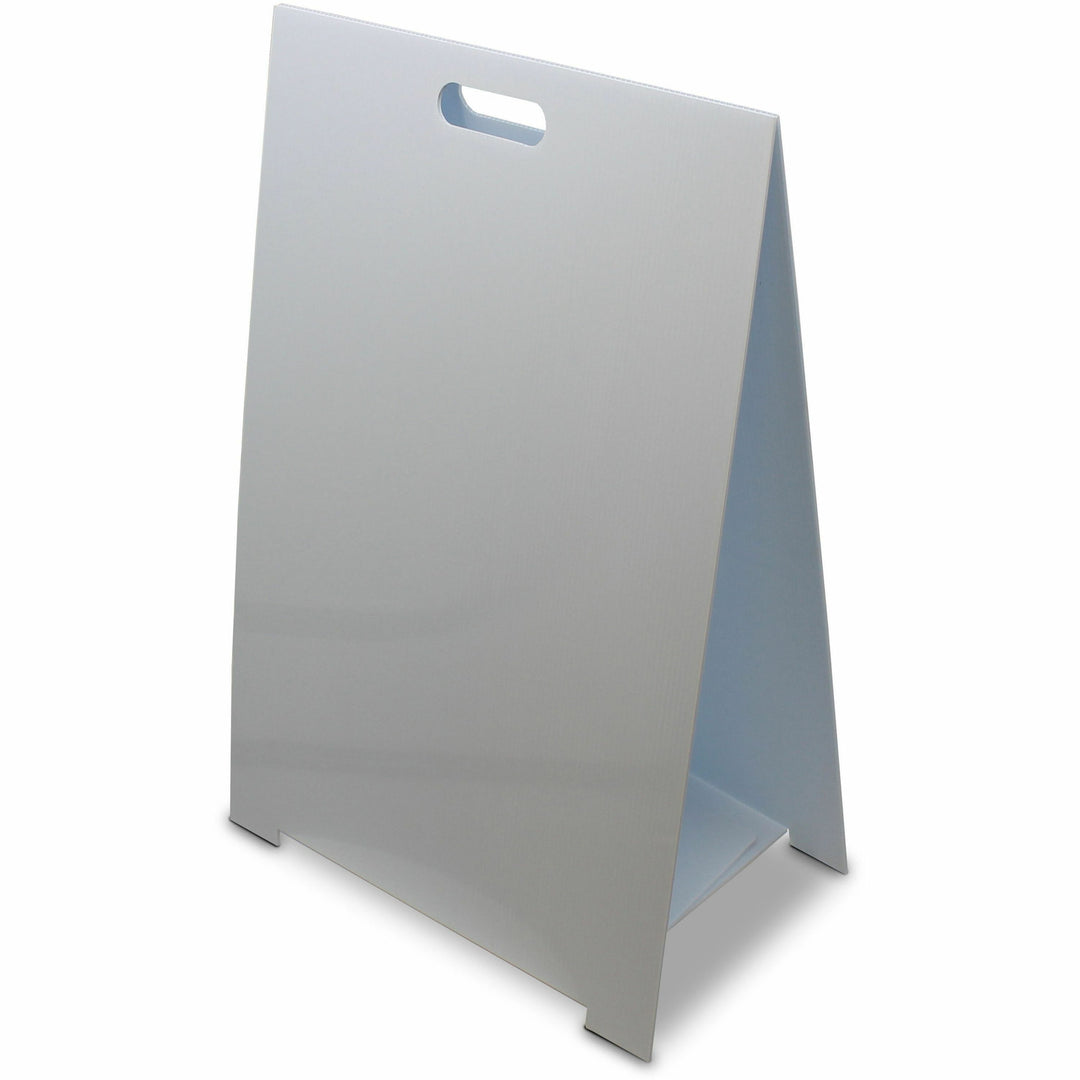 Image of Flipside Easel,Dry-Erase,Corrugated Plastic,23"x15"x35-1/2",WE