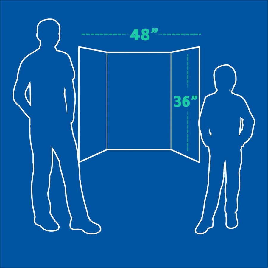 Image of Flipside Project Board,Foam,Side Panels,48"x36",10/PK,WE