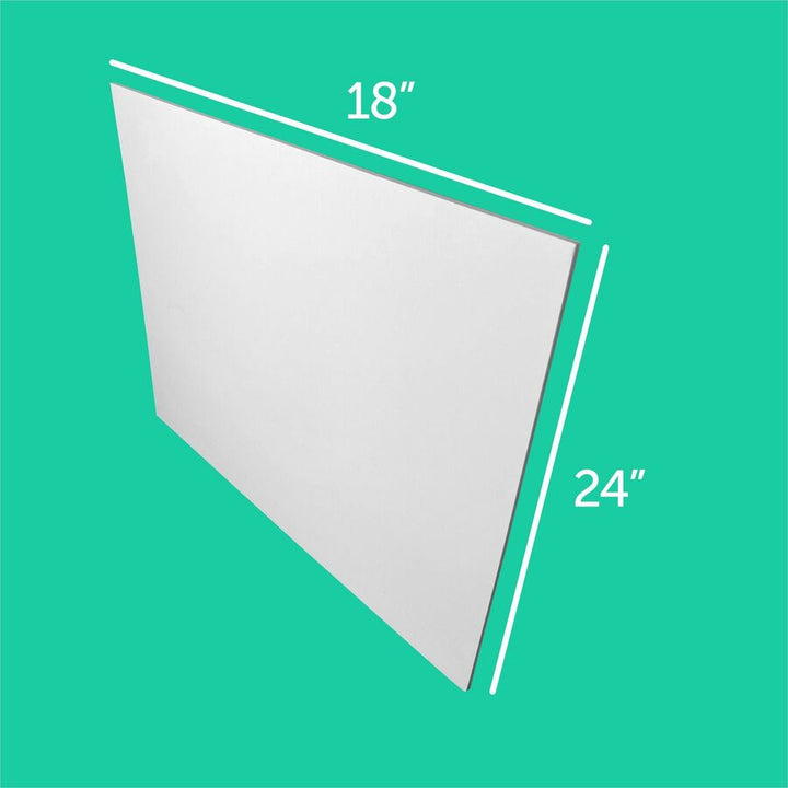 Image of Flipside Board,Pre-Cut,Foam,Glossy,3/16" Thick,18"x24",25/PK,WE