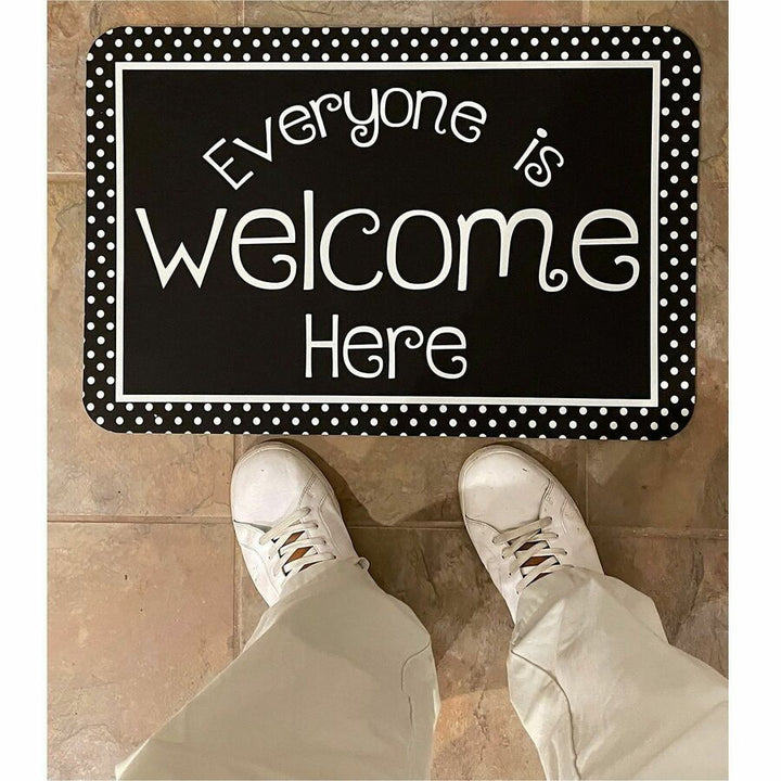 Image of Ashley Productions, Inc. Mat,Welcome,Chalk Loops,23-1/2"x15-1/2",MI