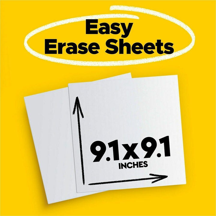 Image of 3M Whiteboard Surface,Sheets,9-1/10"x9-1/10",2/PK,WE