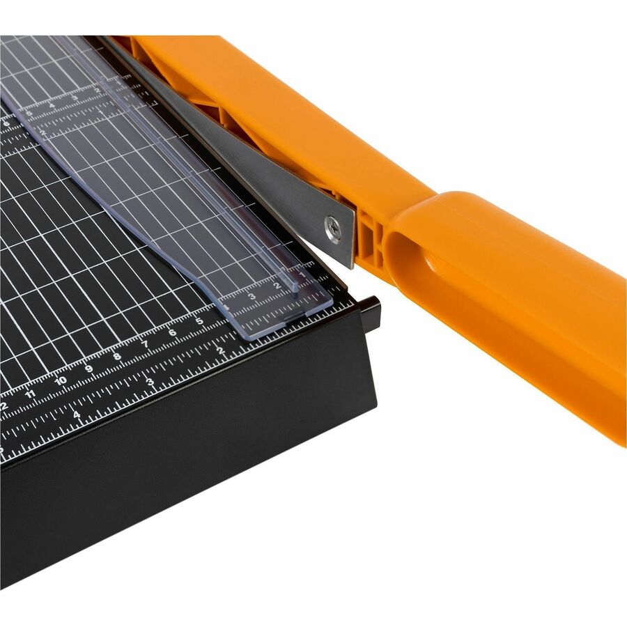 Image of Fiskars® Recycled Bypass Trimmer, 15 Sheets, 12" Cut Length, 20.5 x 14.5