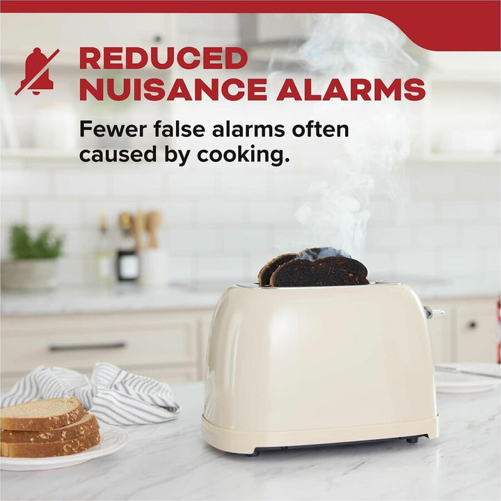 Image of Kidde Smoke Alarm, Battery-Powered,5"Dia x 2", White