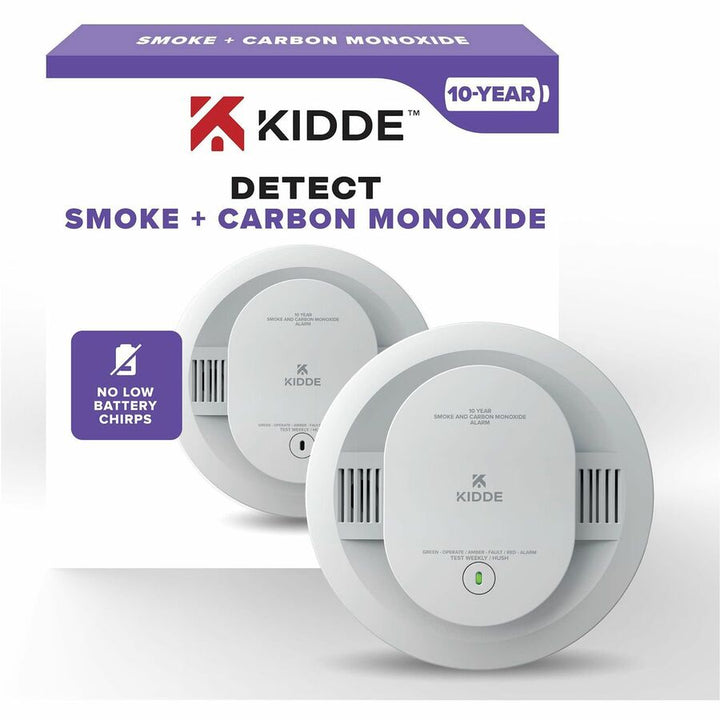 Image of Kidde Smoke/CO Alarm,Battery-Operated,5"Dia x 2"D,WE