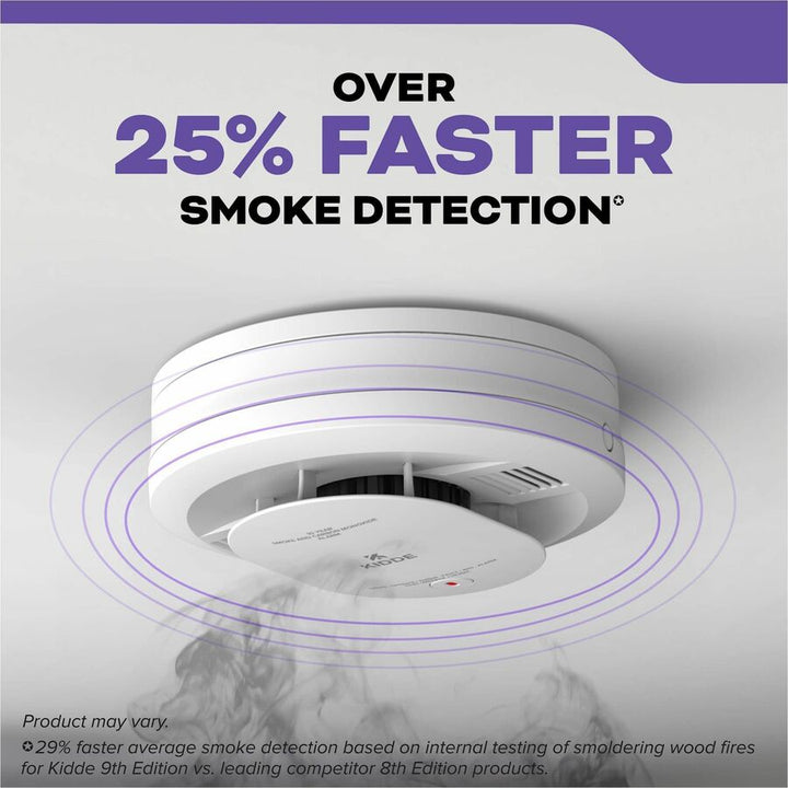 Image of Kidde Smoke/CO Alarm,Battery-Operated,5"Dia x 2"D,WE