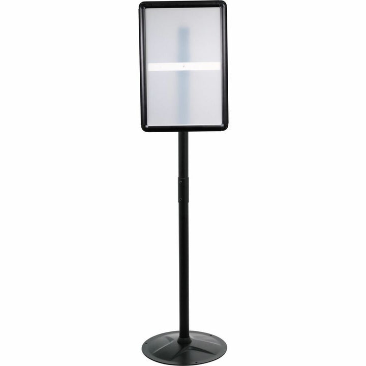 Image of Kantek Sign Holders,Floor Stand,2 Holders,1-1/2"Dia x 51"H,Steel,BK