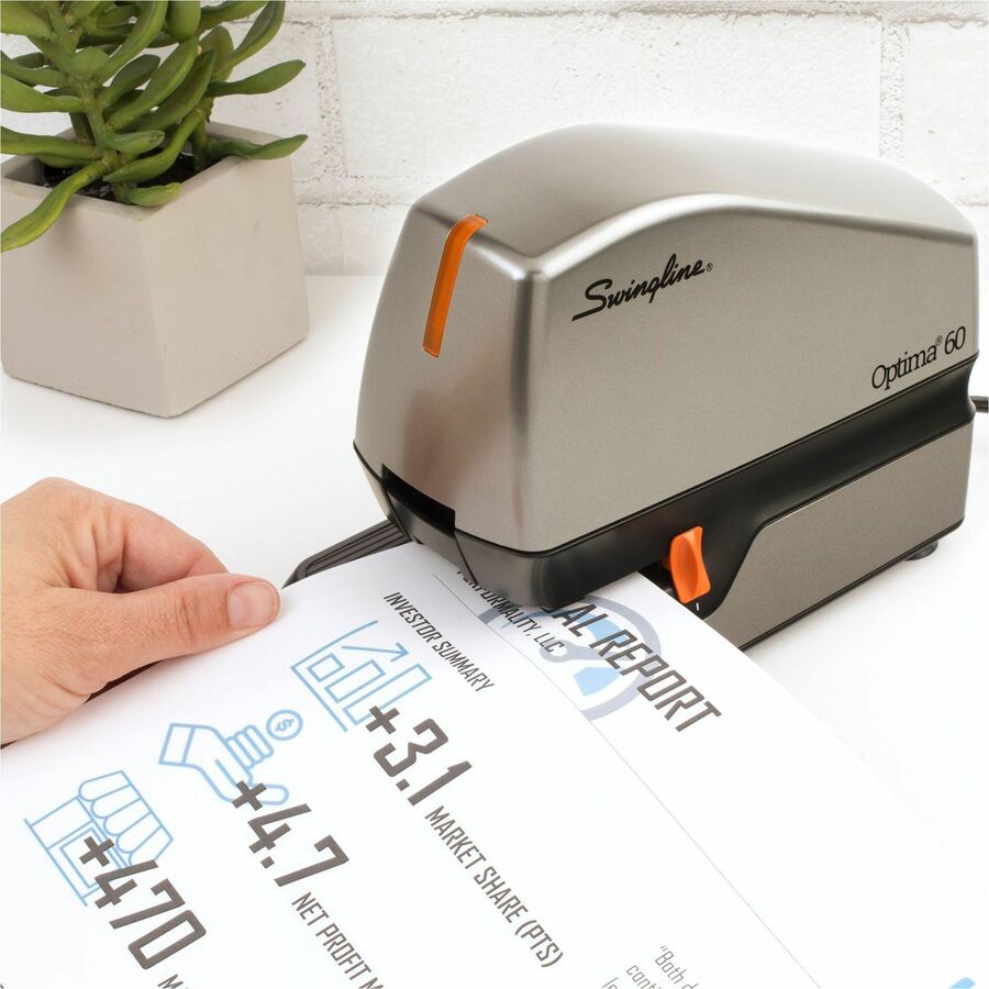 Image of Swingline® Electric Stapler,60-Sheet Capacity,QuickLoad Tech,SR