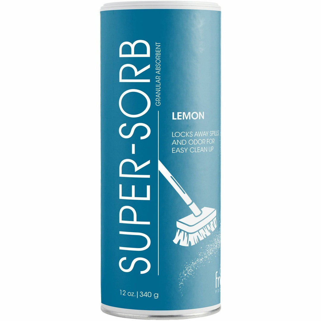 Image of Fresh Products SS24LE Super-Sorb Granular Absorbent, Lemon, 1 Each, Cellulose, White, Blue