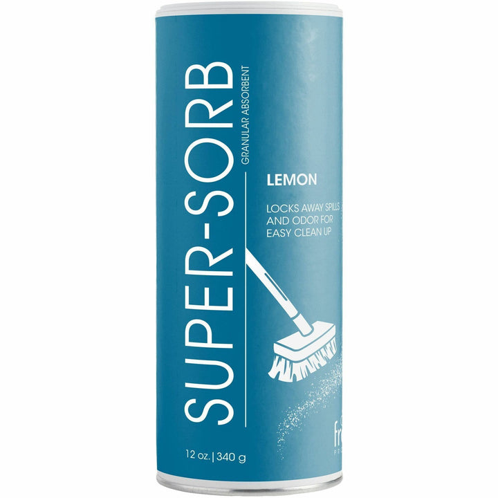 Image of Fresh Products SS24LE Super-Sorb Granular Absorbent, Lemon, 1 Each, Cellulose, White, Blue