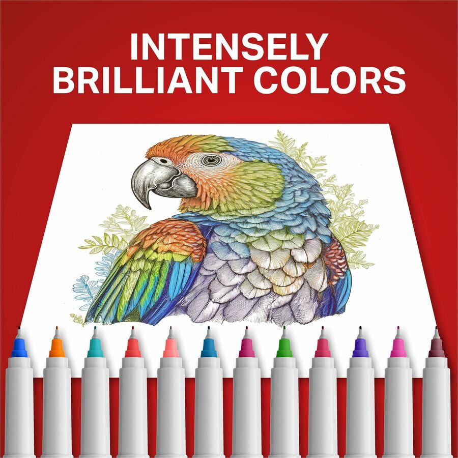 Image of Sharpie 2105407 Permanent Markers, Assorted Ink, Dry, 24 / Pack