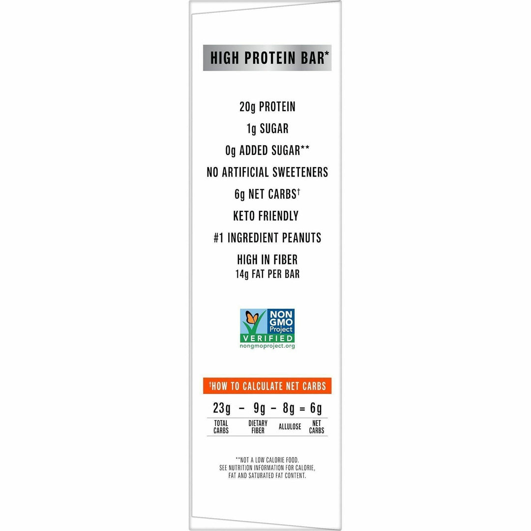 Image of KIND 43470 Protein MAX Snack Bars, High-fiber, Gluten-free, Individually Wrapped, Chocolate, Peanut Butter, 1, 12 / Box