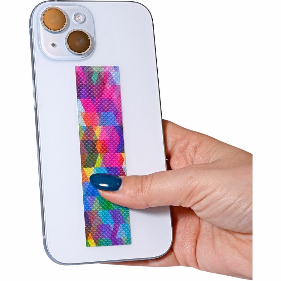 Image of The Pencil Grip Sensory Strips,Textured,Bumpy Brights,1"x4",40/Set,Multi