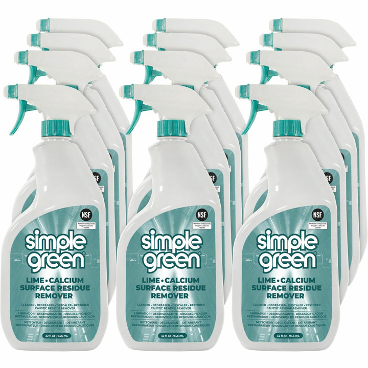 Image of Simple Green® Lime Scale Remover,Spray,32oz,12/CT,White