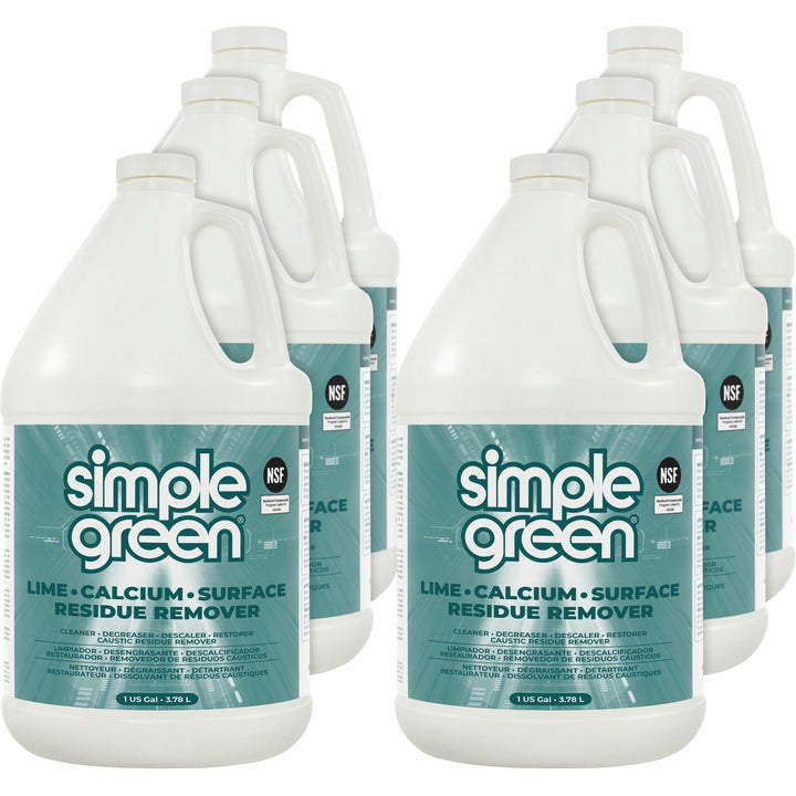 Image of Simple Green® Lime Scale Remover,Deodorizer,Wintergreen Scent,1 Gal,6/CT