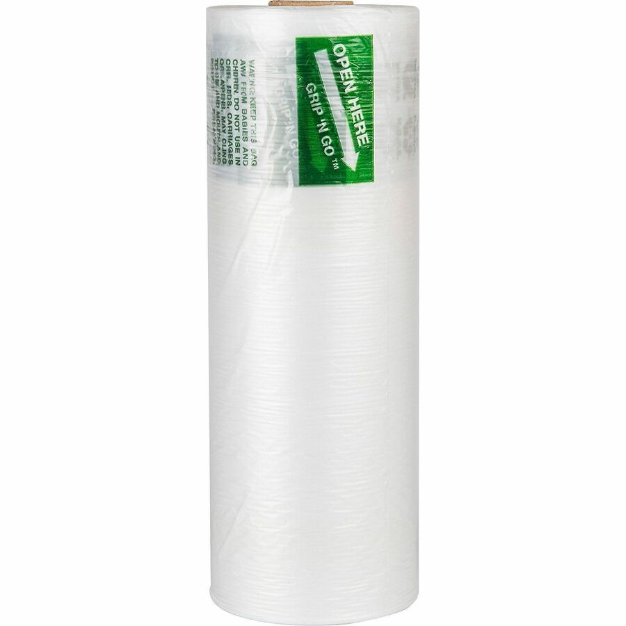 Image of Inteplast Group Produce Bag Rolls,9 Micron,12"x20",875/Roll,4 Rolls/CT,NTL