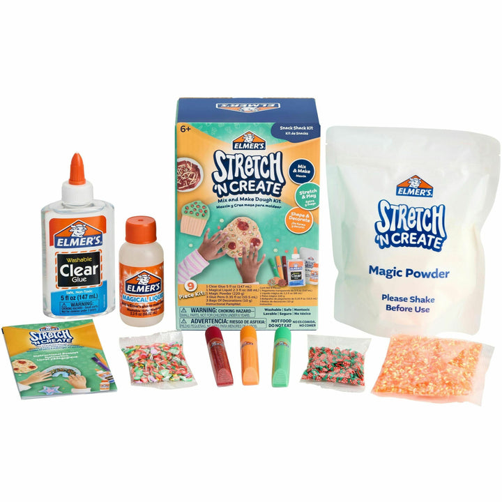Image of Elmer's® Dough Kit,Stretch 'N Create,SnackShack,9 Piece,Multi