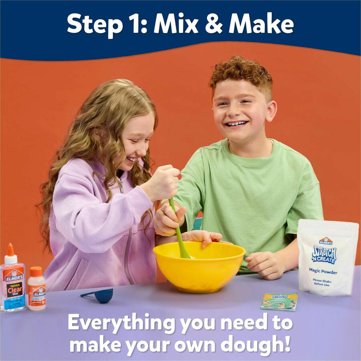 Image of Elmer's® Dough Kit,Stretch 'N Create,SnackShack,9 Piece,Multi