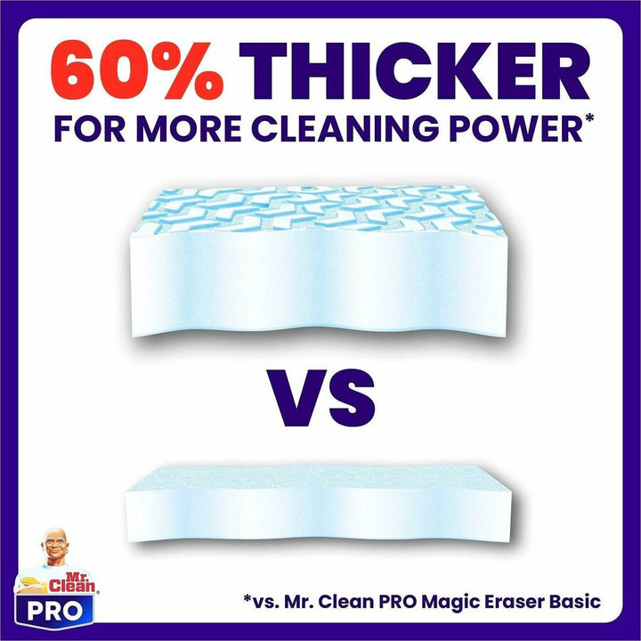 Image of Mr. Clean 17406 Magic Eraser Ultra Pro Pads, For Multipurpose, Pad, Long Lasting, Durable, White, 26 / Box