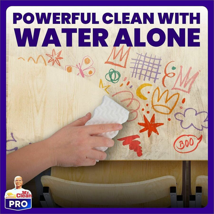 Image of Mr. Clean 17406 Magic Eraser Ultra Pro Pads, For Multipurpose, Pad, Long Lasting, Durable, White, 26 / Box