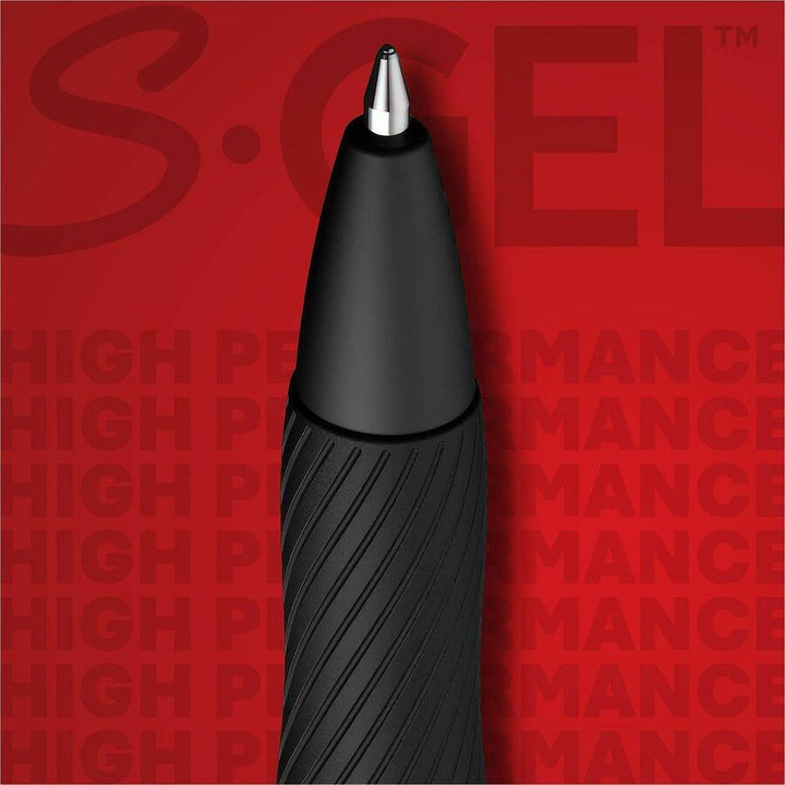 Image of Sharpie 2208552 S-Gel Pens, 0.7 mm, Bullet Pen Point, Retractable, Blue Ink, Gel-based, Black Barrel, 36 / Box